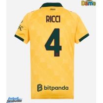 AC Milan Samuele Ricci #4 Tredjedrakt Dame 2025-26 Kortermet